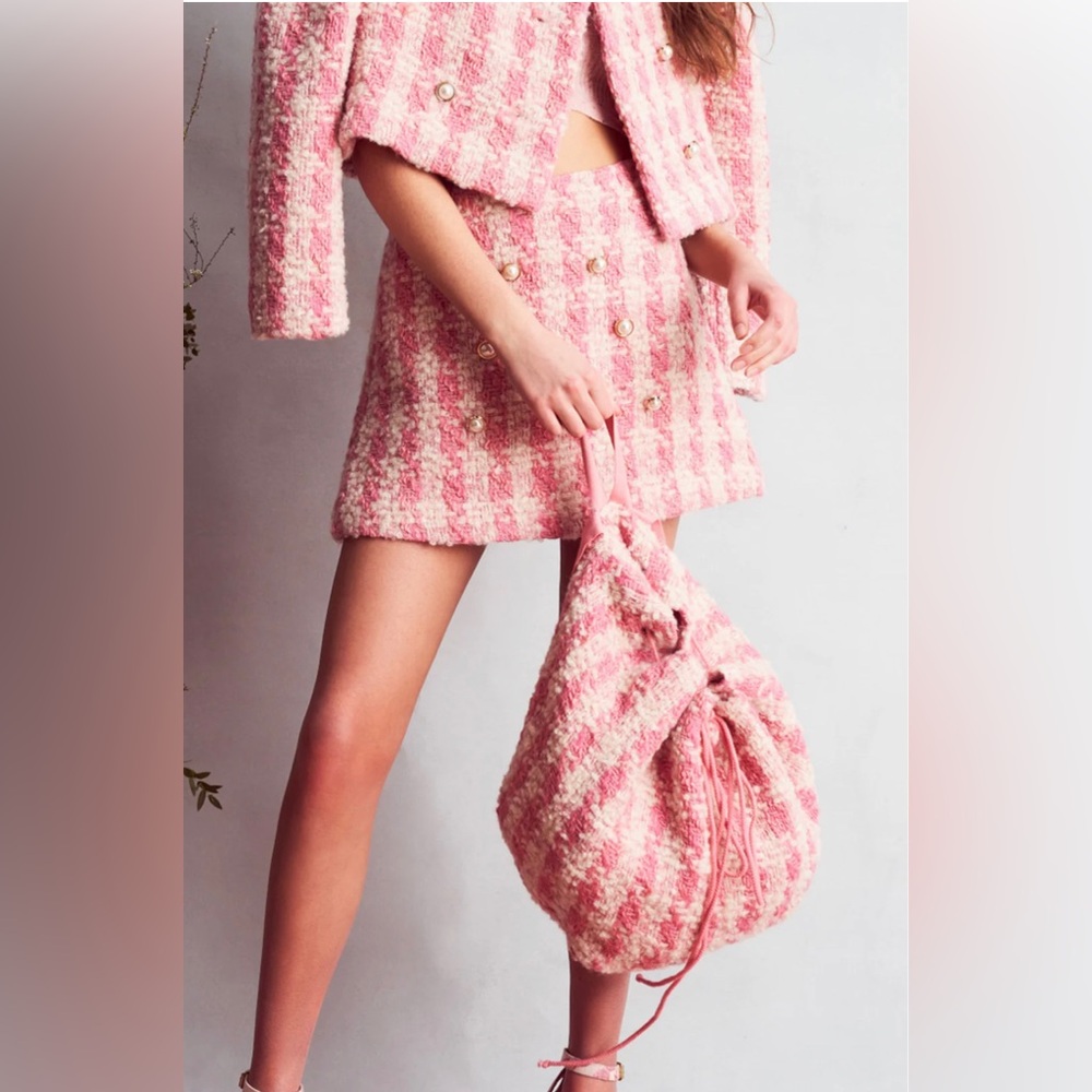 LSF Gibson Houndstooth Skirt
